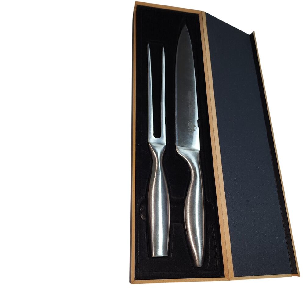 CHICAGO CUTLERY NIB LANDMARK EDITION SET OF 2 WITH HARD BOX
